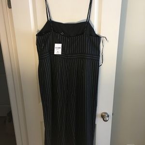 Black and white Striped Jumpsuit Forever 21 3X